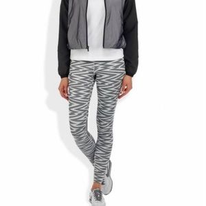 Nike Allover Print Athletic Running Leggings Small